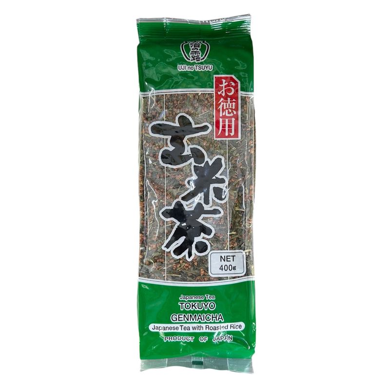 Roasted Brown Rice Green Tea Leaf (tokuyo GenMaicha) 400g / Japanese Tea With Roasted Rice