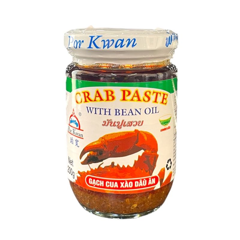 Por Kwan Crab Paste with Soybean Oil 200g