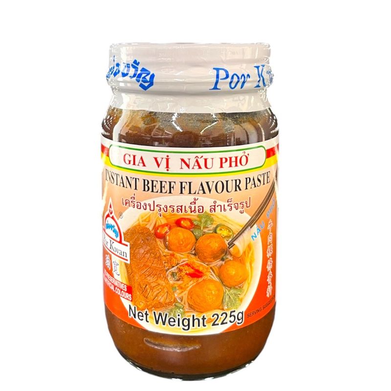 Por Kwan Beef Flavour Paste 225g