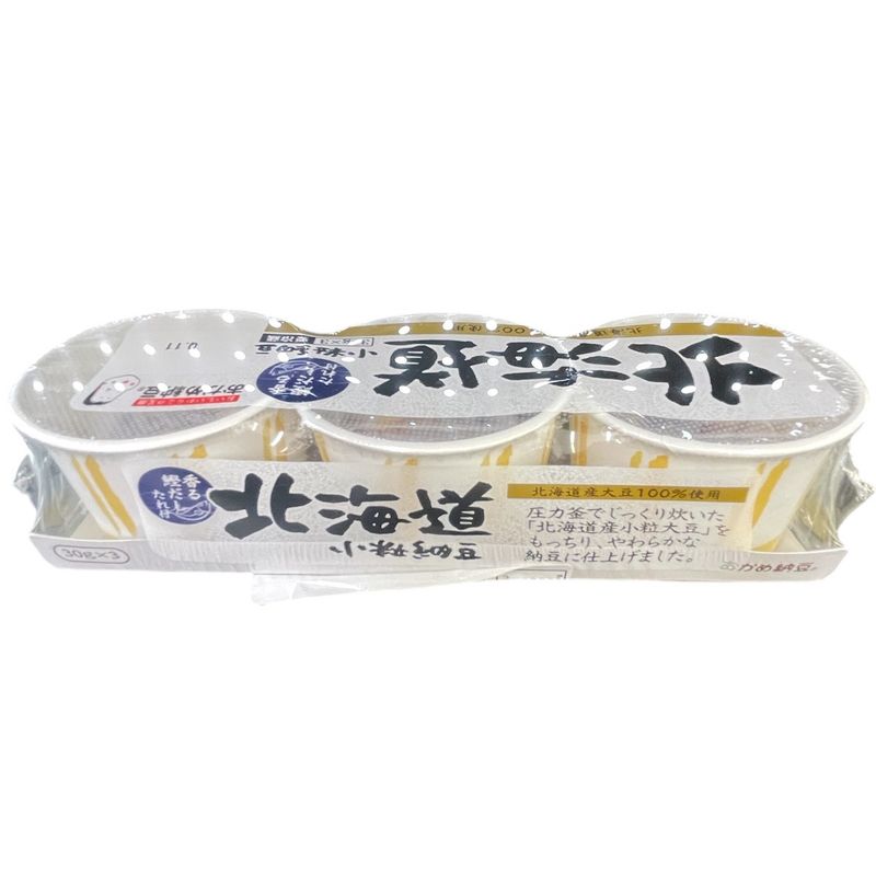 Natto Hokkaido Kotsubu Cup 3 (FR Seasoned Soybean)