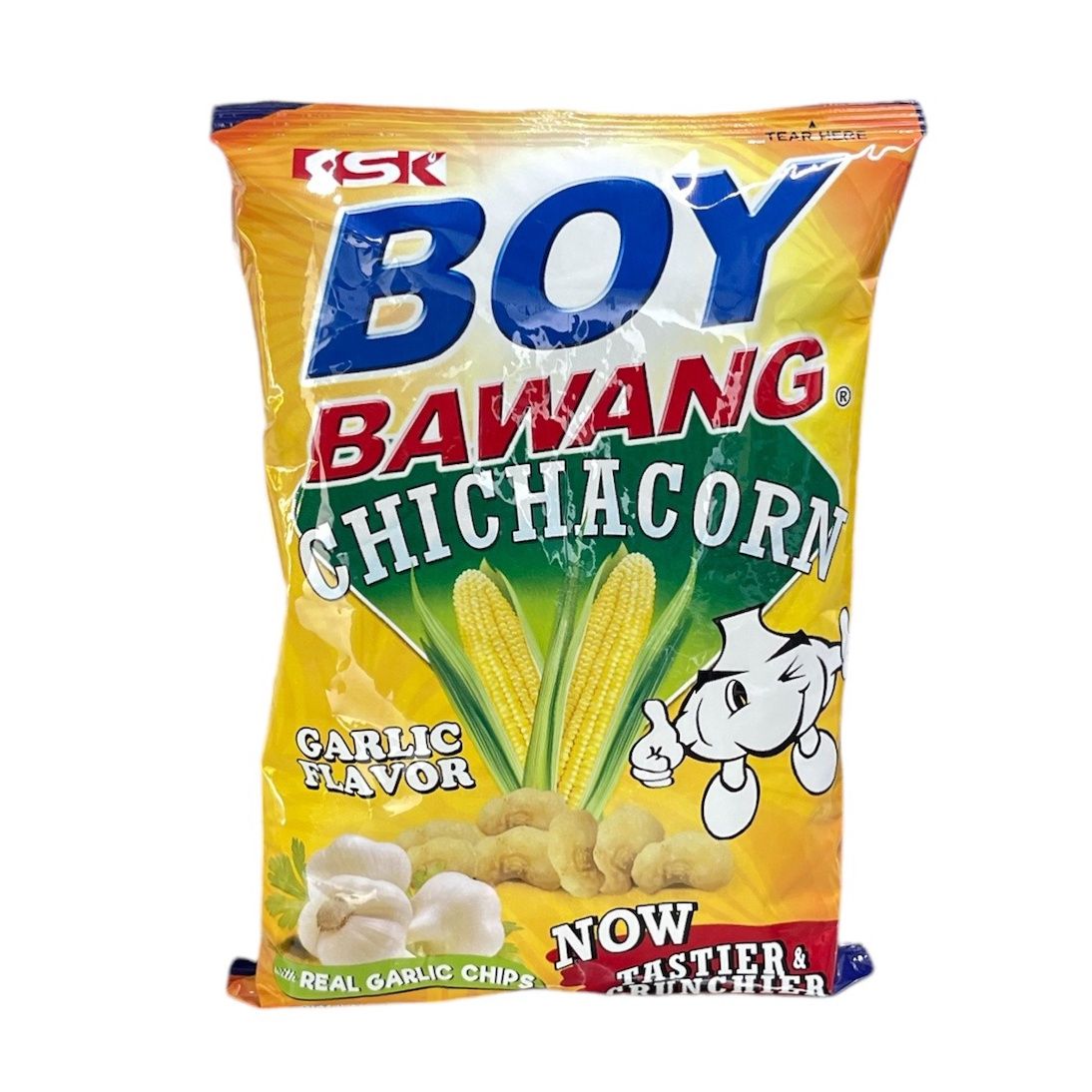 Boy Bawang Chichacorn- Garlic 100g