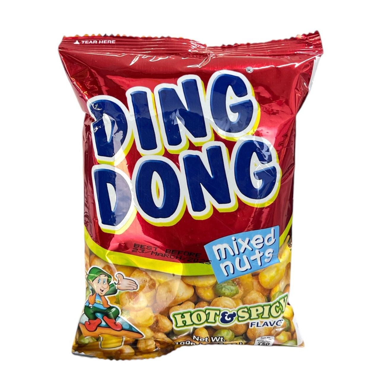 Ding Dong Mixed Nuts Hot &amp; Spicy 100g