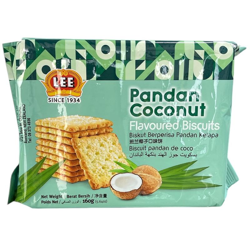 Lee Pandan Coconut Biscuits 160g