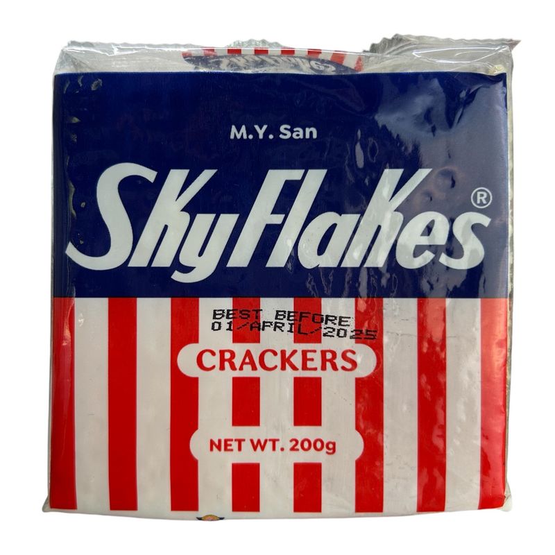 MY San Skyflakes Cracker 200g Handy Pack