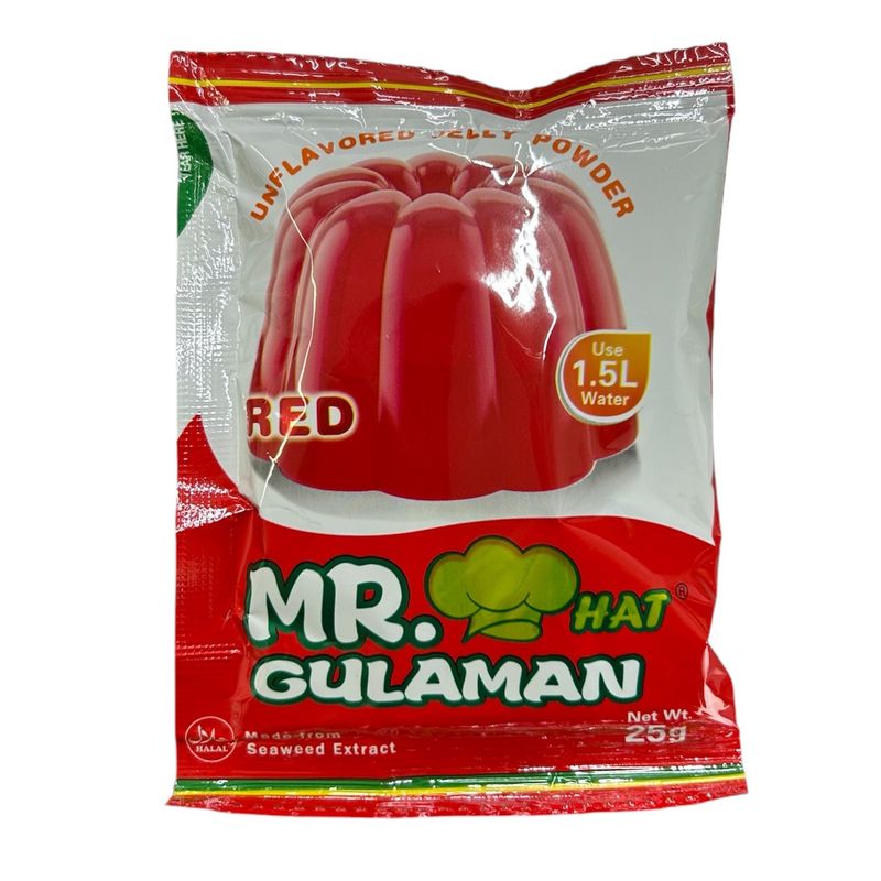 Mr Gulaman Jelly Powder Red 25g