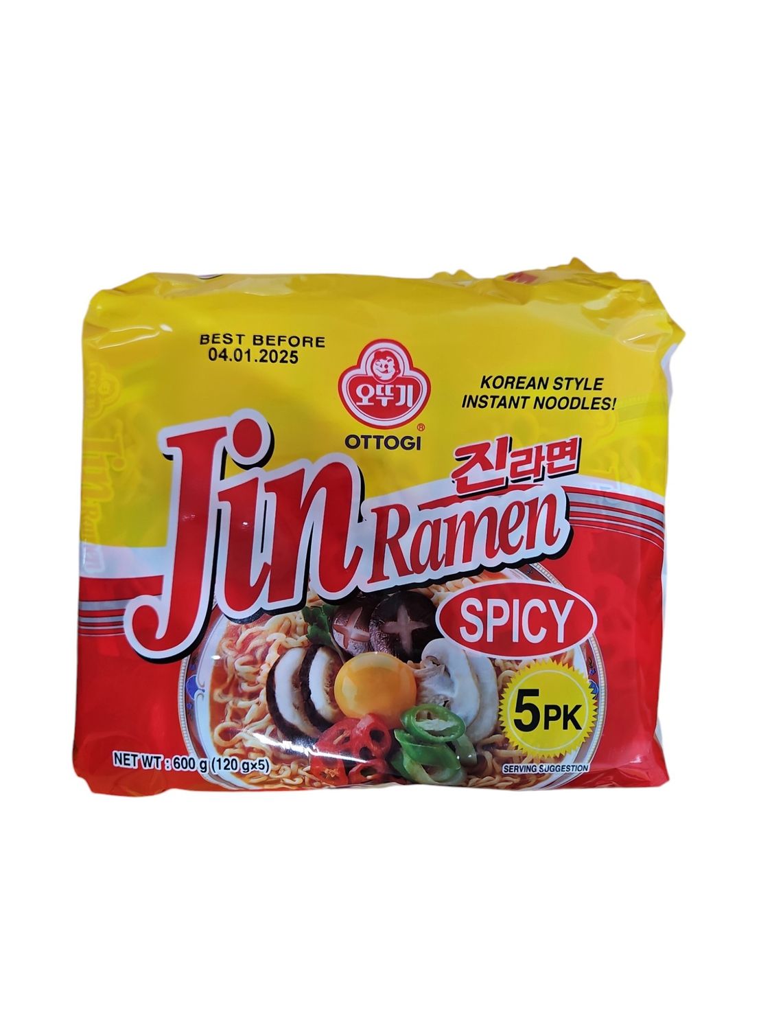 OTG Jin Noodle Hot Multi 5&#39;s 120g