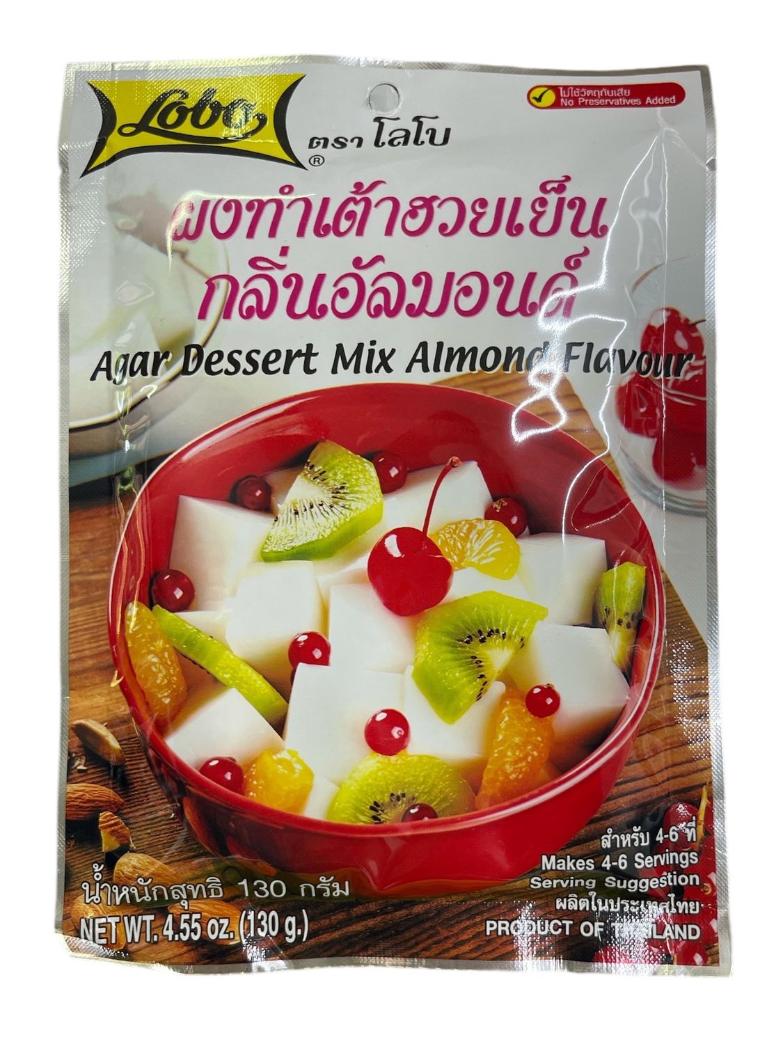 Lobo Almond Agar Dessert Mix 130g