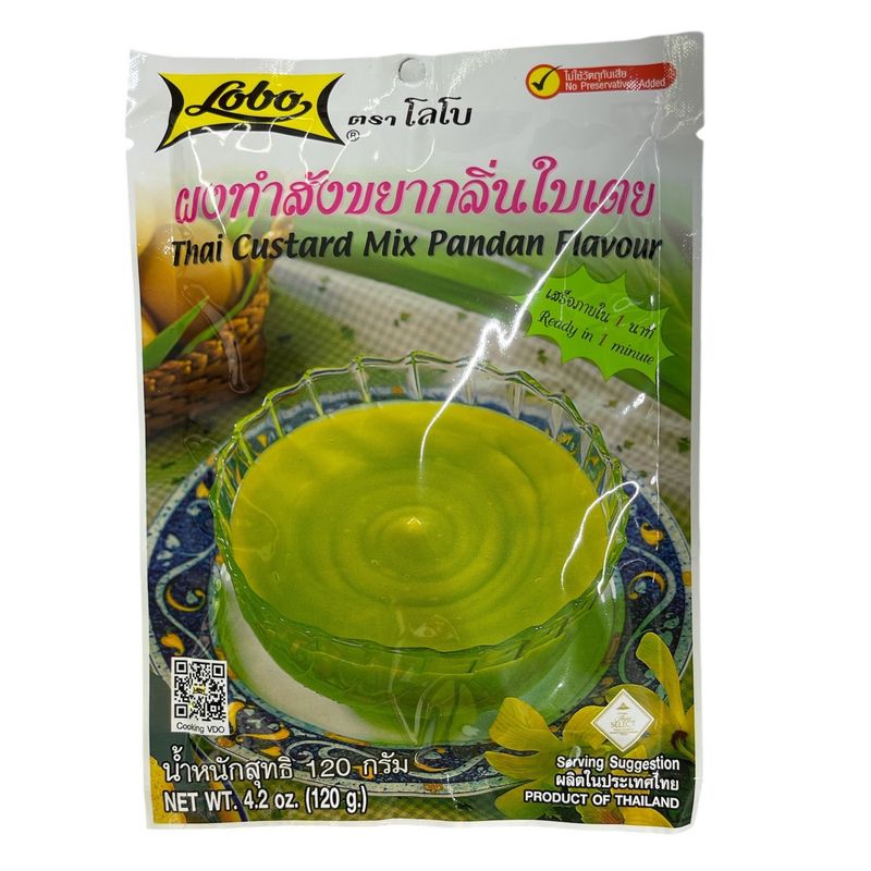 Lobo Thai Pandan Custard Mix 120g