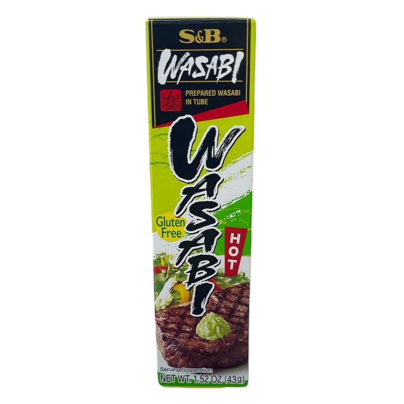 S&amp;B Neri Wasabi/Horseradish Paste in Tube 43g