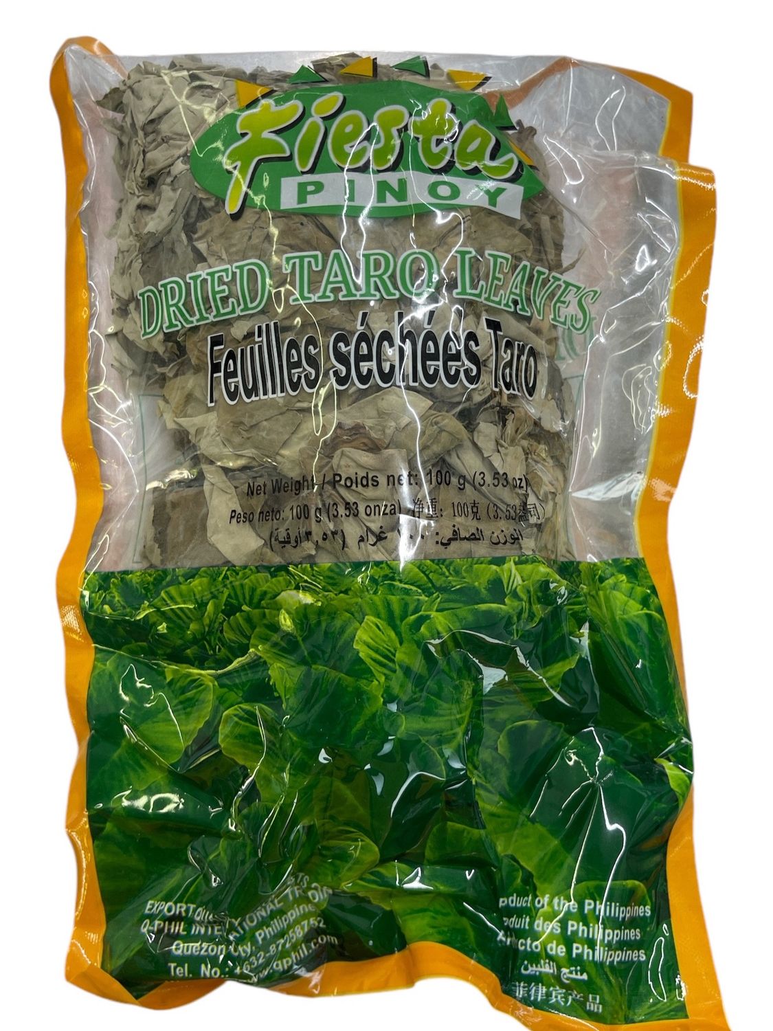 Fiesta Pinoy Dried Taro Leaves 100g