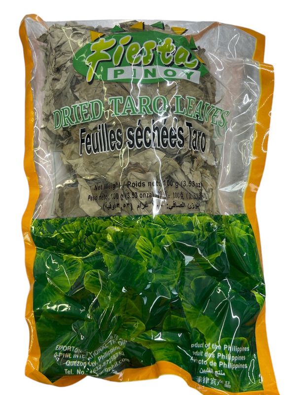Fiesta Pinoy Dried Taro Leaves 100g