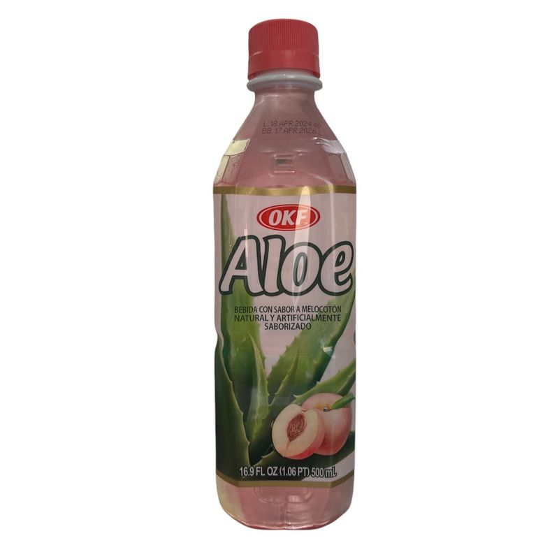 OKF Aloe Vera Juice (S) Peach 500ml