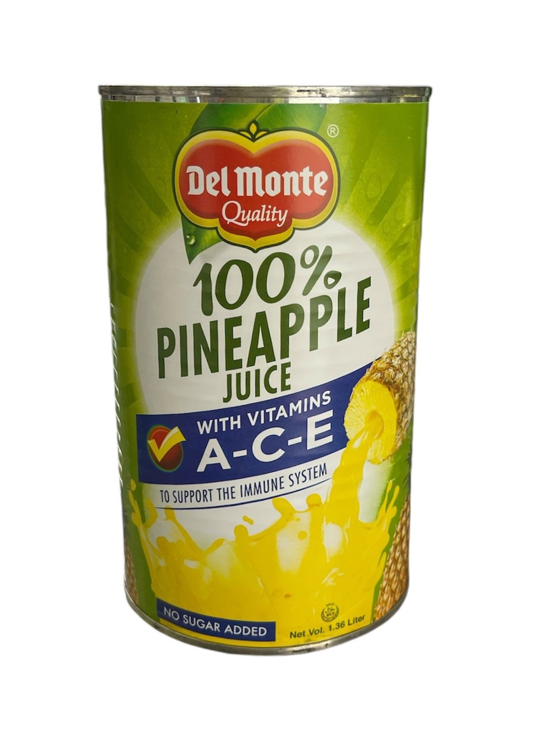 Del Monte 100% Pineapple Juice 1.36L