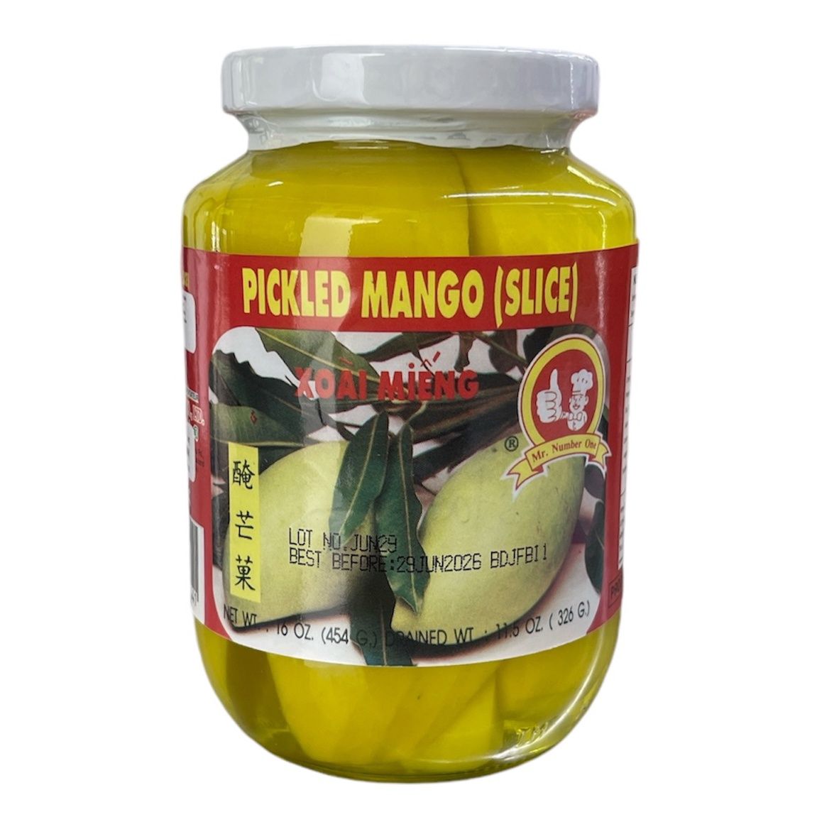 No.1 Pickled Mango Slices 454g