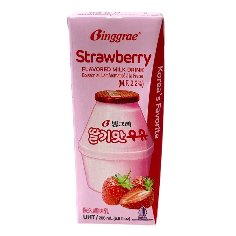 BGR Strawberry Milk 200mL