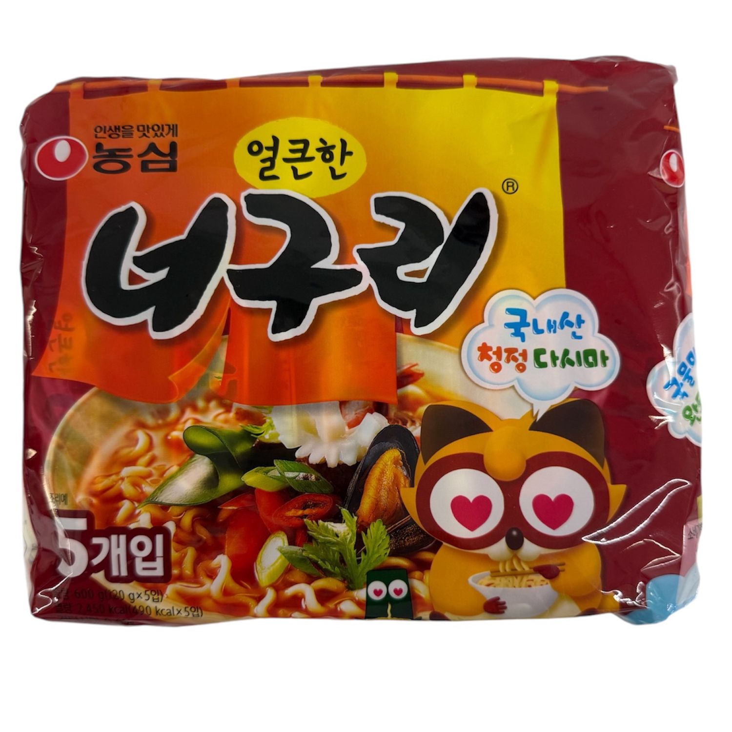 NS Neoguri Udon Multipack (Spicy) 5&#39;s 120g