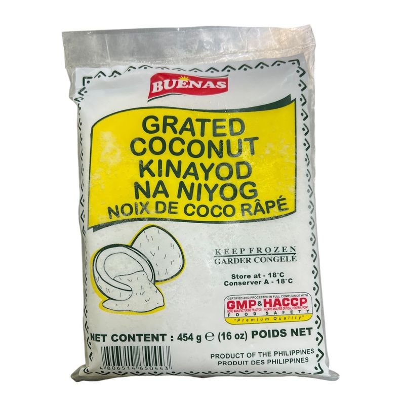 # Buenas Frozen Grated Coconut 454g