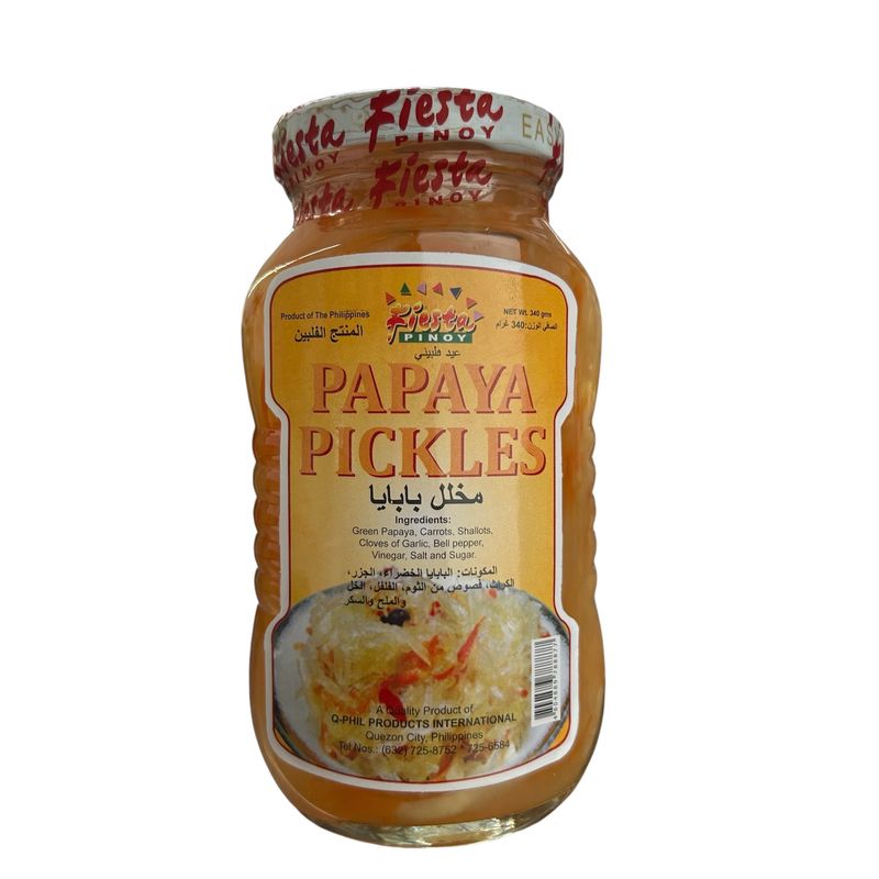Fiesta Pinoy Papaya Pickles( Atchara) 340g