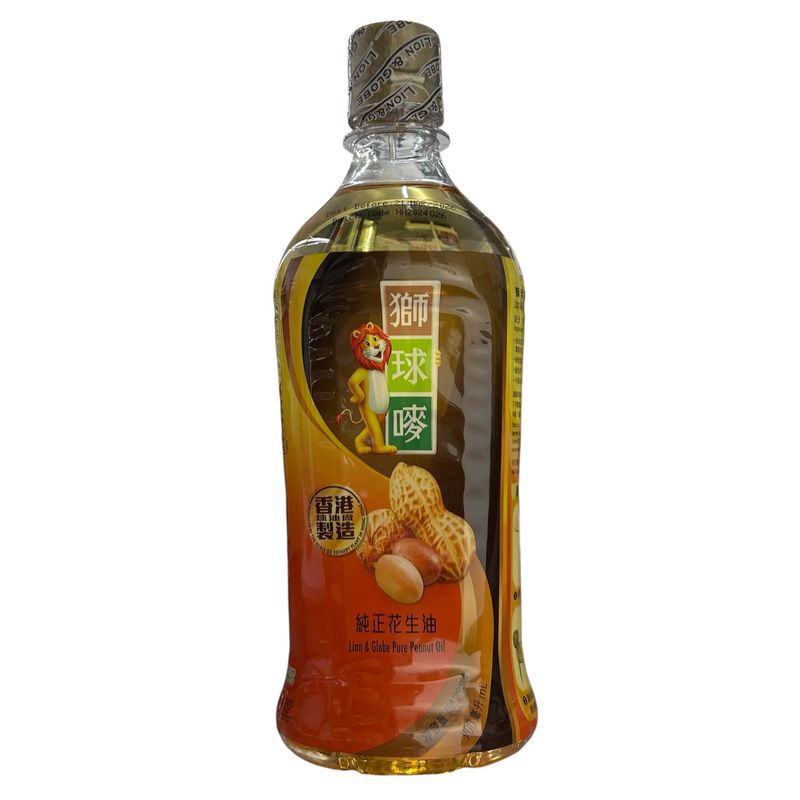 #Lion &amp; Globe Peanut Oil 900mL