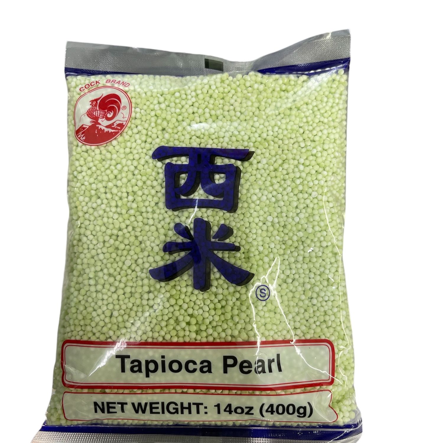 Cock Green Tapioca Pearl 400g