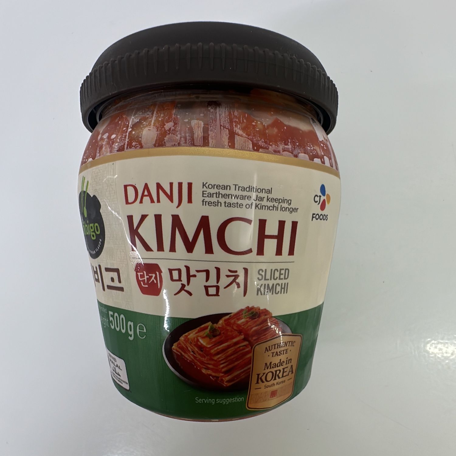 Bibigo Sliced Mat Kimchi (bottle) 500g