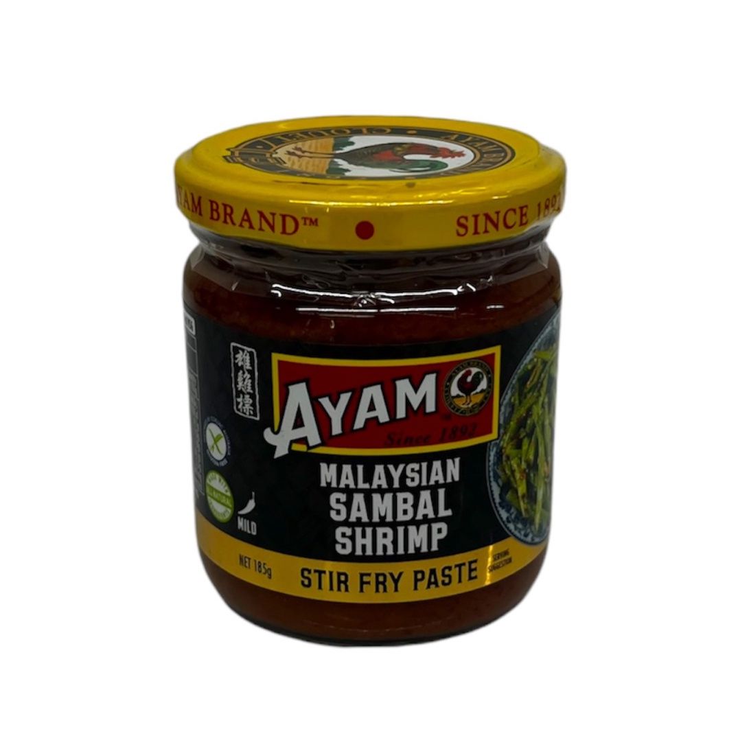 Ayam Malaysian Sambal Shrimp Stir Fry Paste 185g