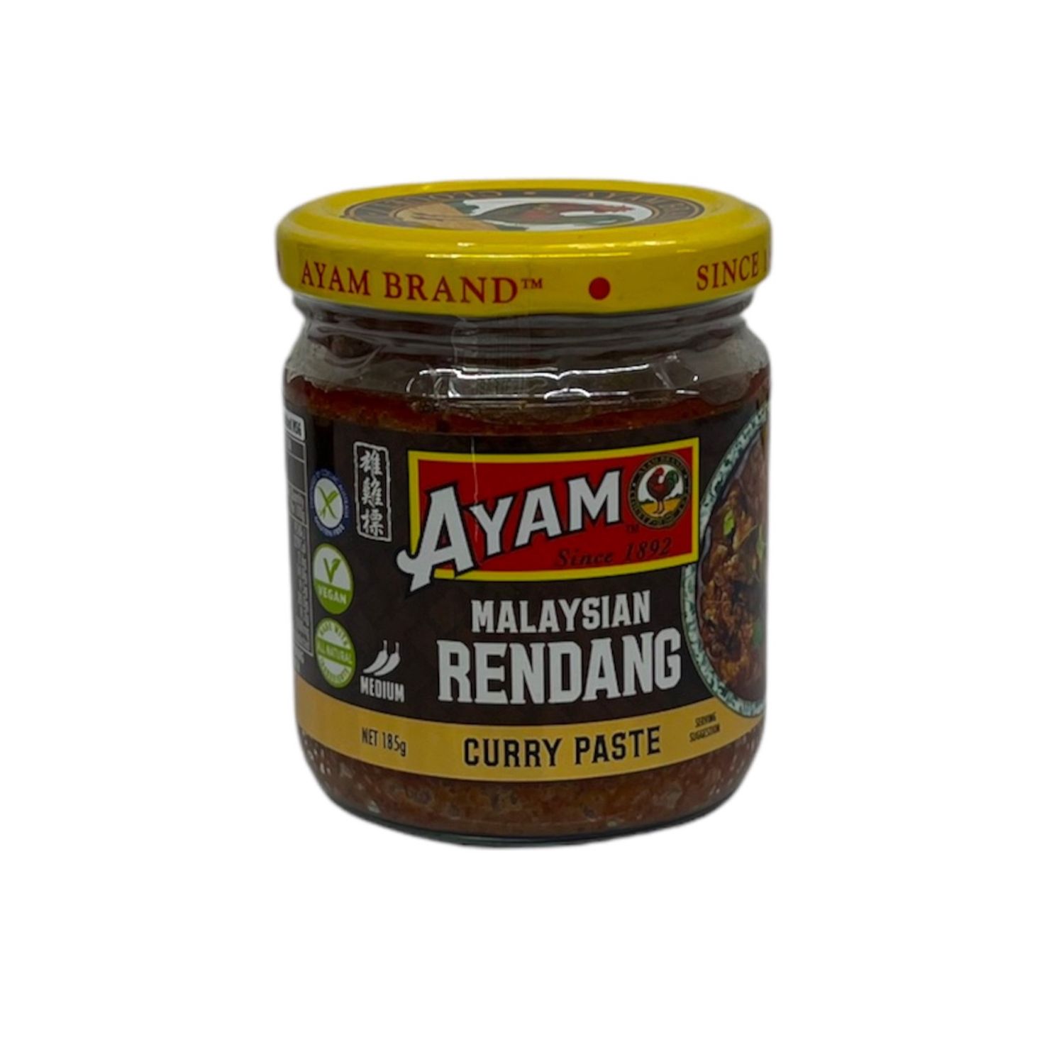 Ayam Malaysian Rendang Curry Paste 195g