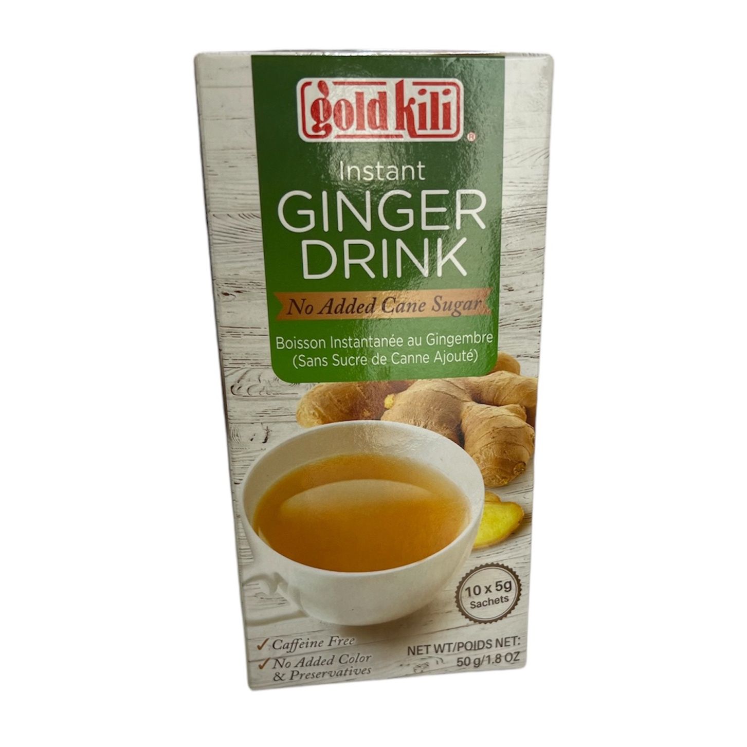 Gold Kili Instant Ginger Drink (Sugar Free) 50g