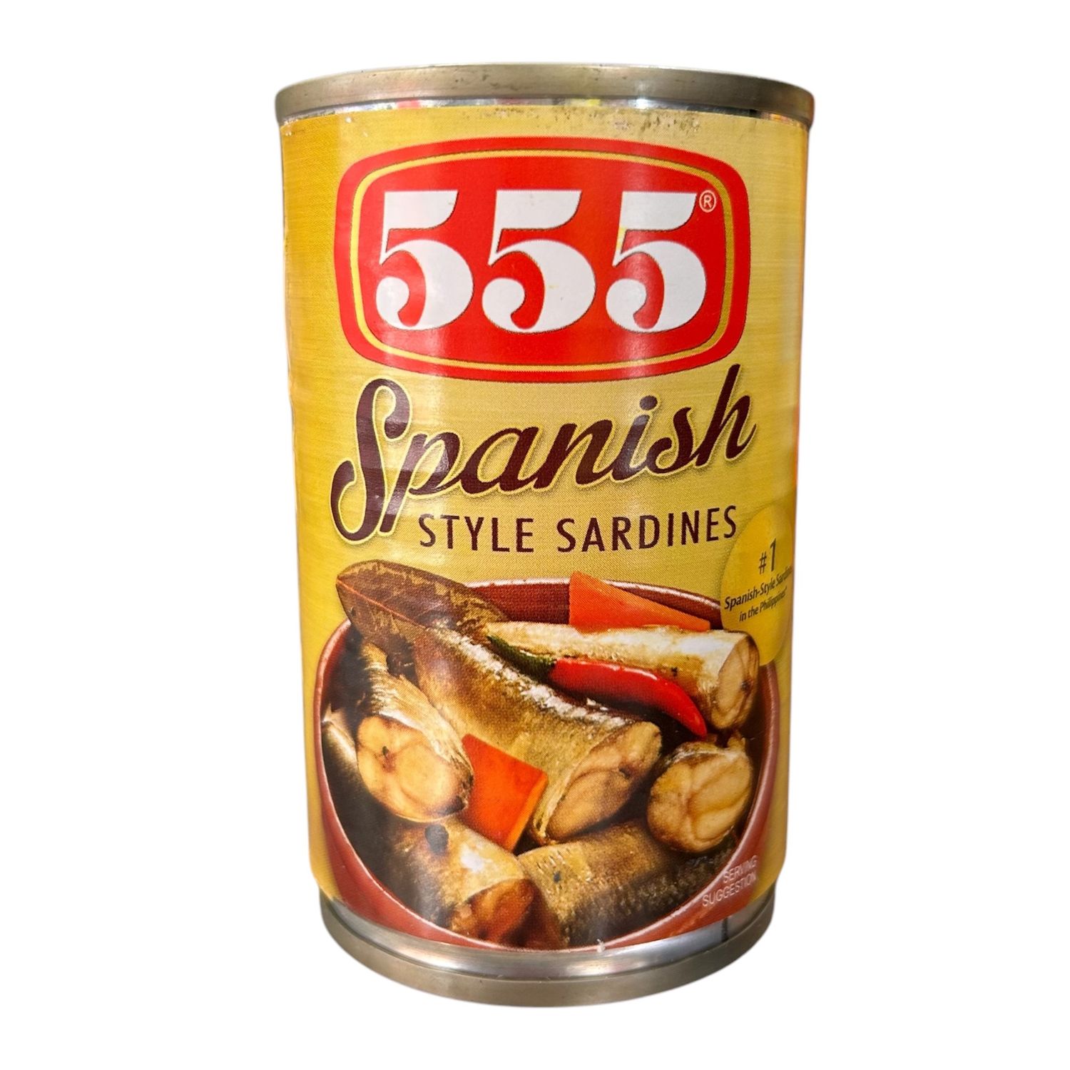 555 Spanish Sardines in Oil 155g