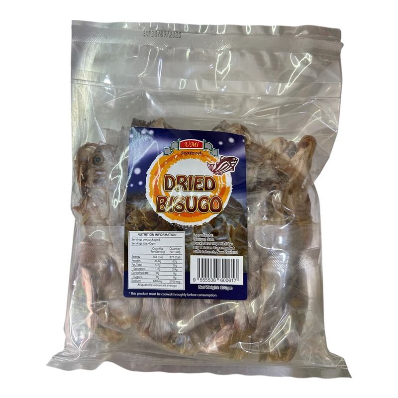 Umi Dried Nemipterids Bisugo 200g