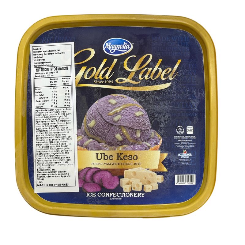 #Magnolia Ice Cream (Gold Label) Ube Keso 1,5L