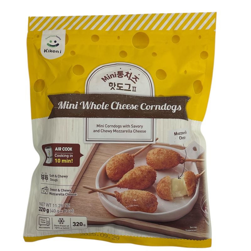 Mini Whole Cheese Corndogs 8x40g