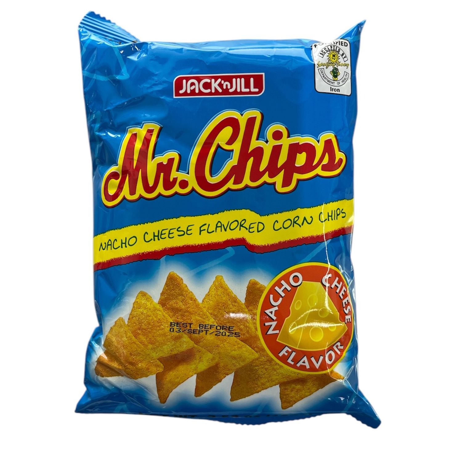 Jack n&#39; Jill Mr Chips Nacho Cheese 98g