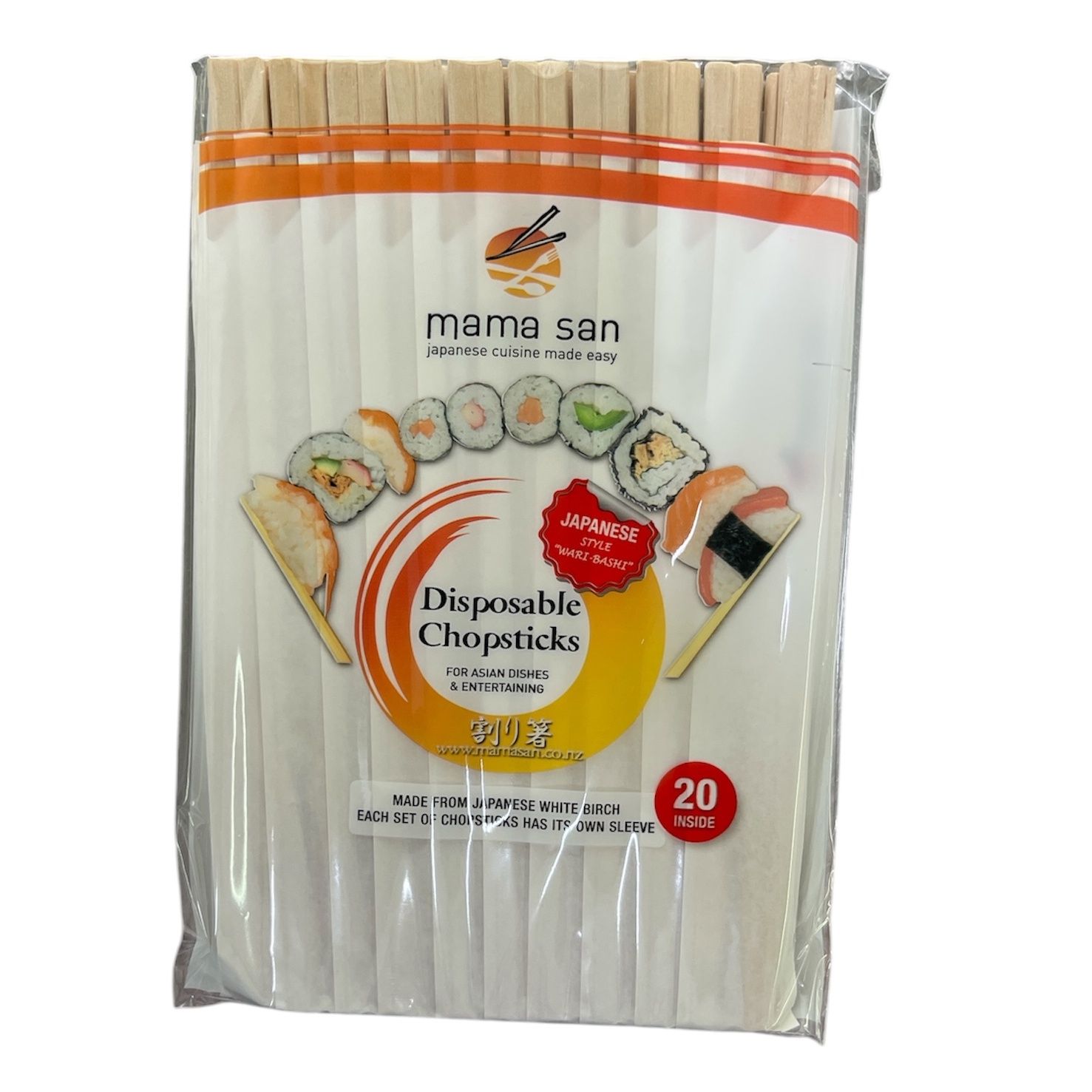 Mama san Chopsticks 20pc