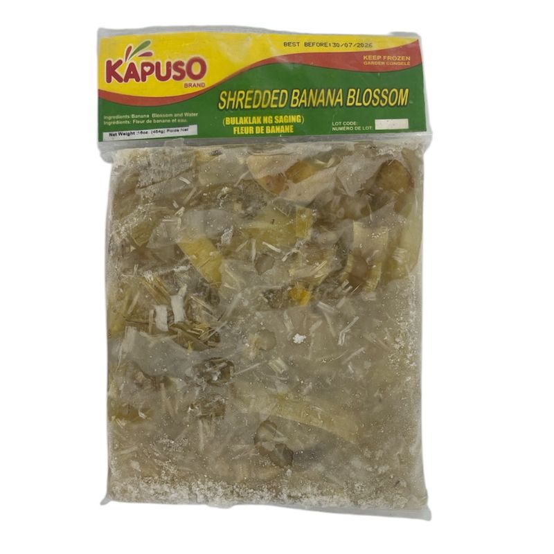 Kapuso Frozen Shredded Banana Blossom 454g
