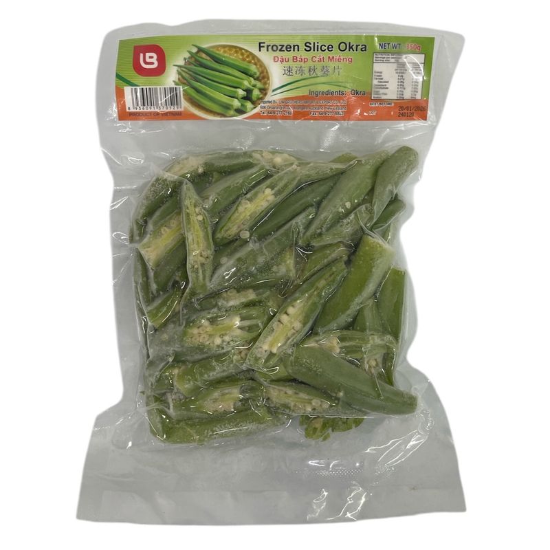 LB Frozen Sliced Okra 350g