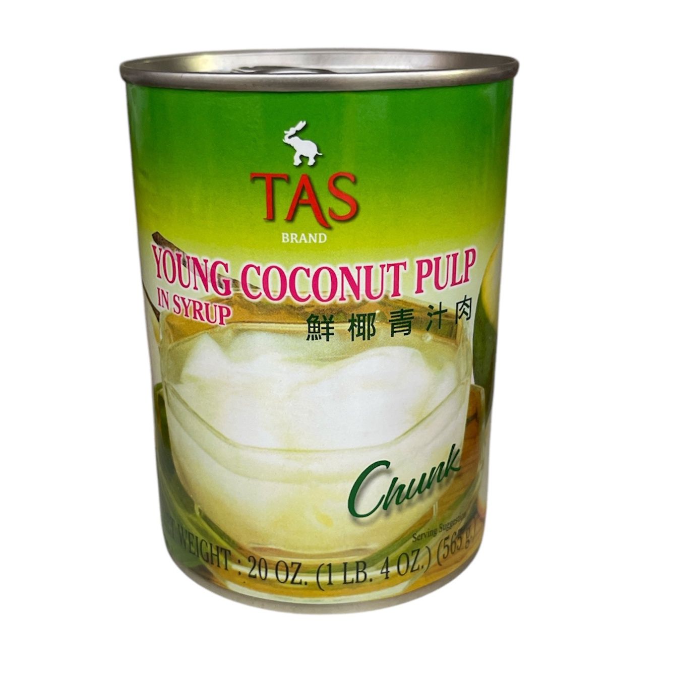TAS Young Coconut Meat (Pulp) 565g