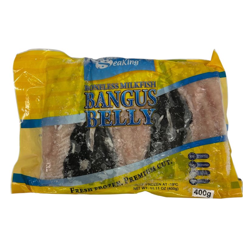 Sea King Boneless Milkfish Belly 400g