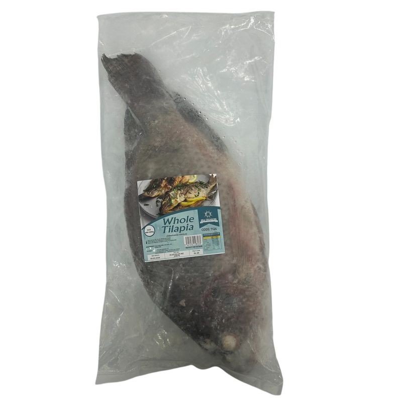 Sea Treasure Tilapia Black Whole 800/1000g