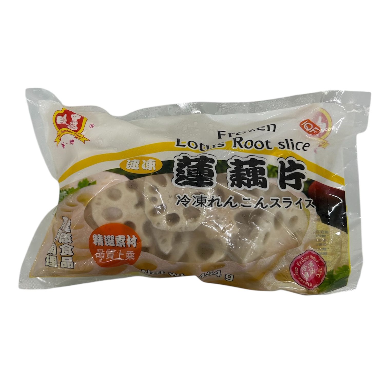 No.1 Frozen Lotus Root Slice 454g
