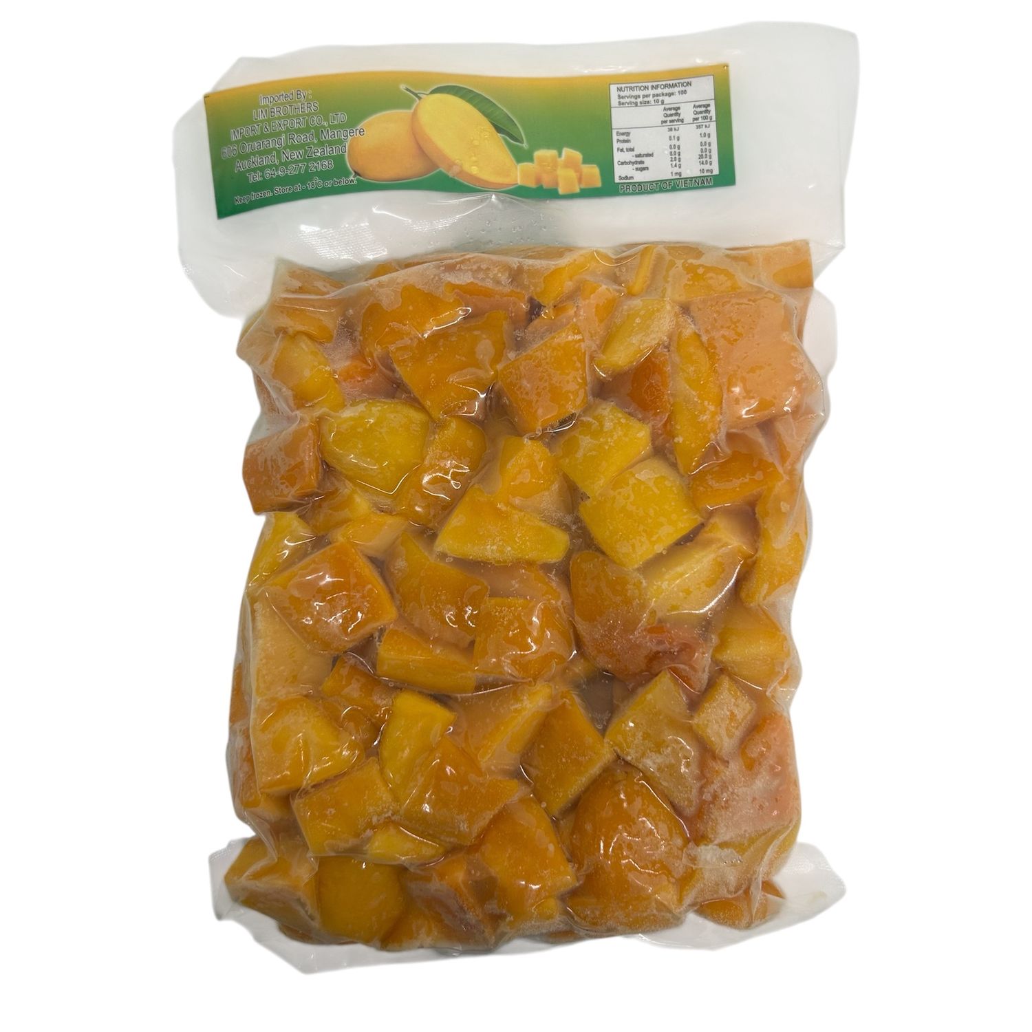 LB Frozen Mango Diced 1Kg