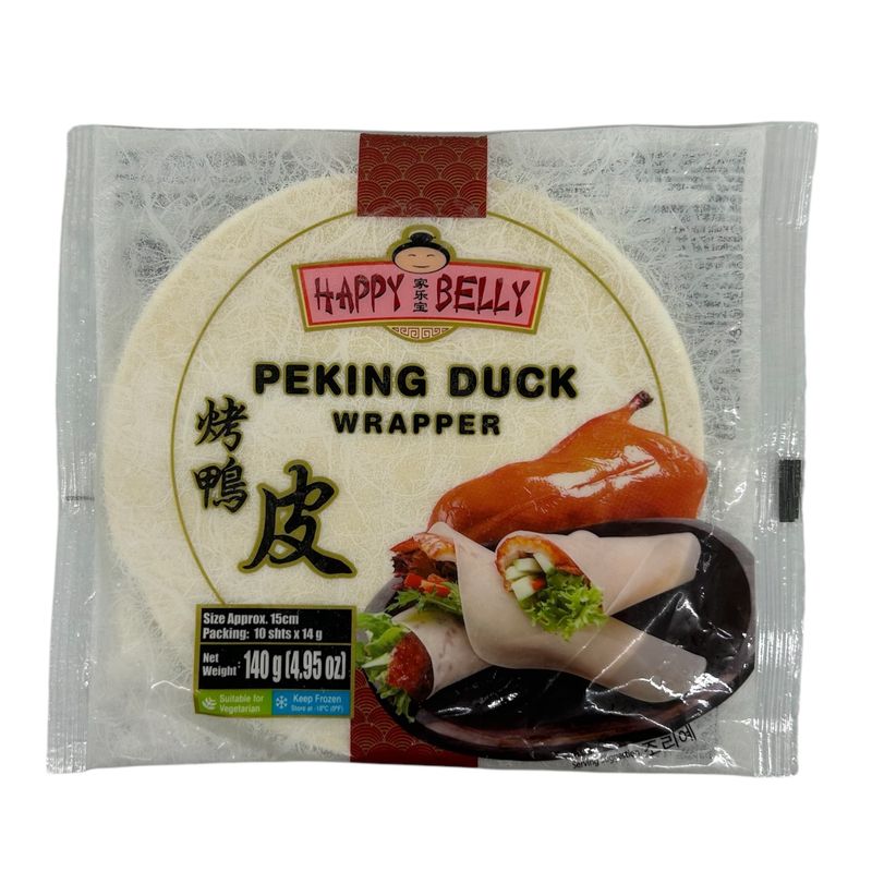 Happy Belly Peking Duck Wrapper 130mm (140g)
