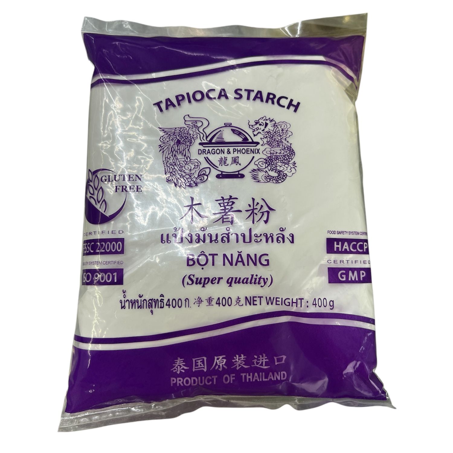 Dragon &amp;Phoenix Tapioca Starch 400g