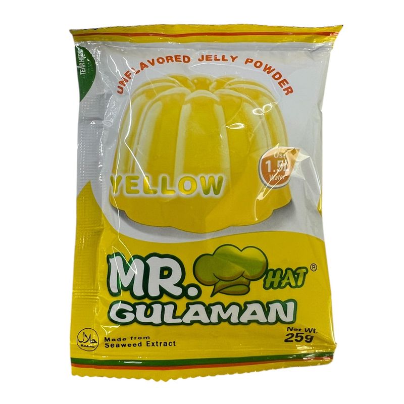 Mr Gulaman Jelly Powder Yellow 25g