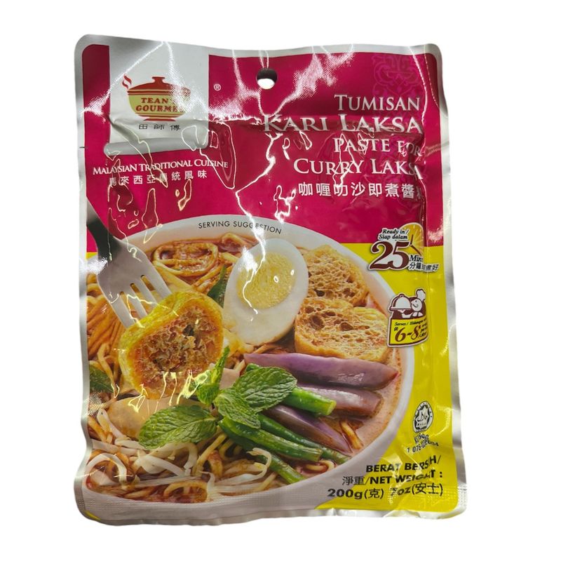 Tean&#39;s Curry Laksa Paste 200g