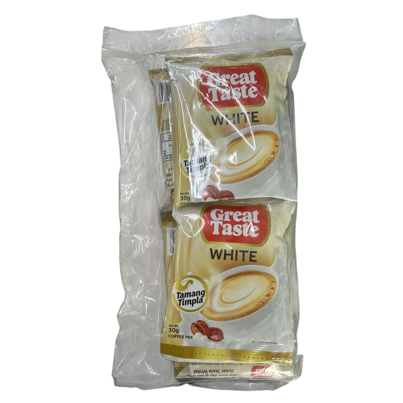 Great Taste 3-1 White Coffee 30gx10