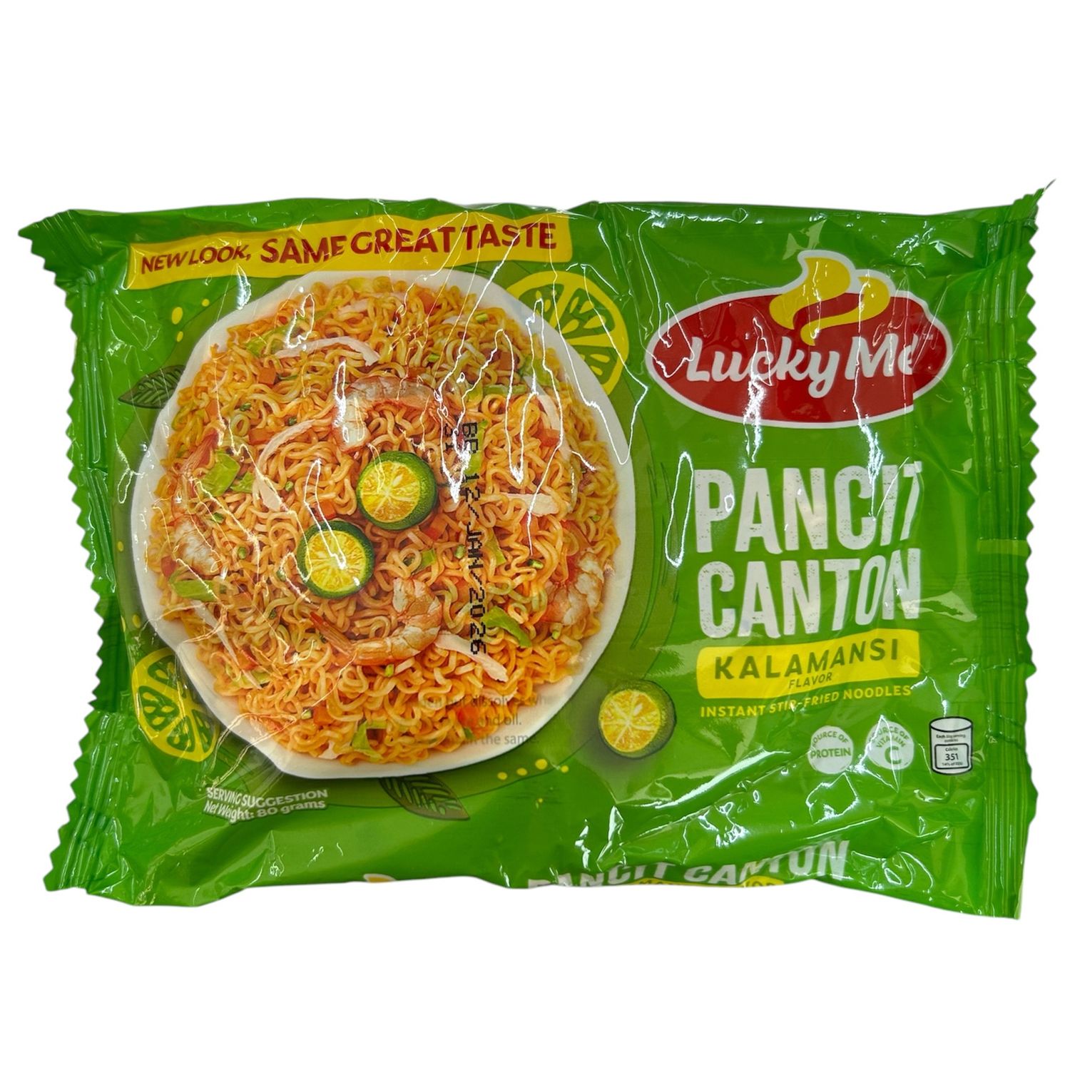 Lucky Me Pancit Canton Kalamansi Singles 80g