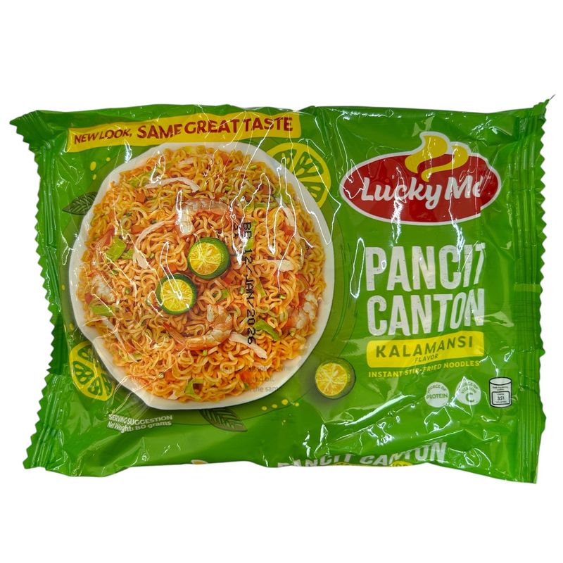 Lucky Me Pancit Canton Kalamansi Singles 80g