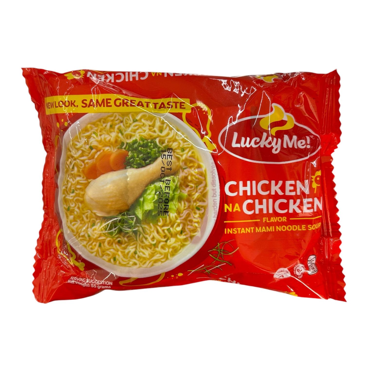 Lucky Me Mami Chicken Na Chicken Noodles 55g