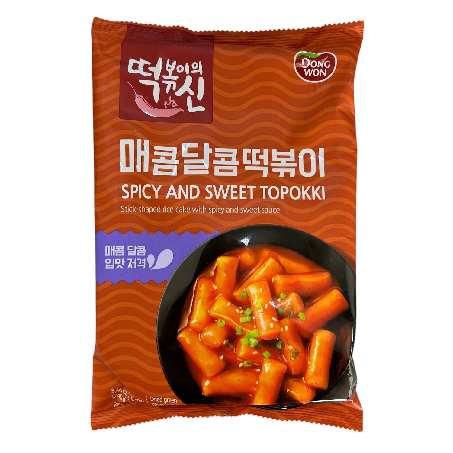 DW Spicy &amp; Sweet Topokki 240g